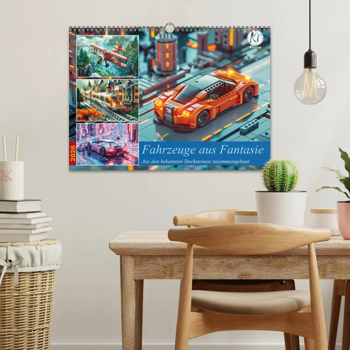 Bild: 9783457405543 | Fahrzeuge aus Fantasie (Wandkalender 2026 DIN A3 quer), CALVENDO...