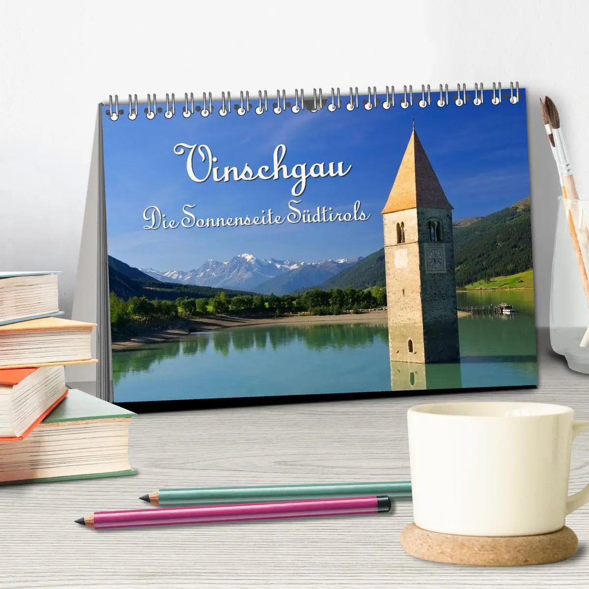 Bild: 9783457955543 | Vinschgau - Die Sonnenseite Südtirols (Tischkalender 2026 DIN A5...