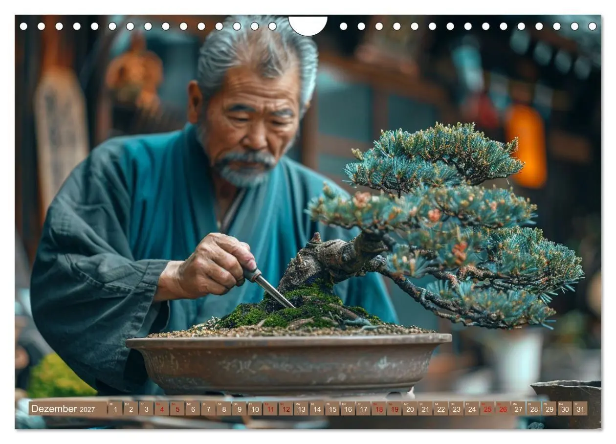 Bild: 9783569135543 | Bonsai meditativ (Wandkalender 2027 DIN A4 quer), CALVENDO...