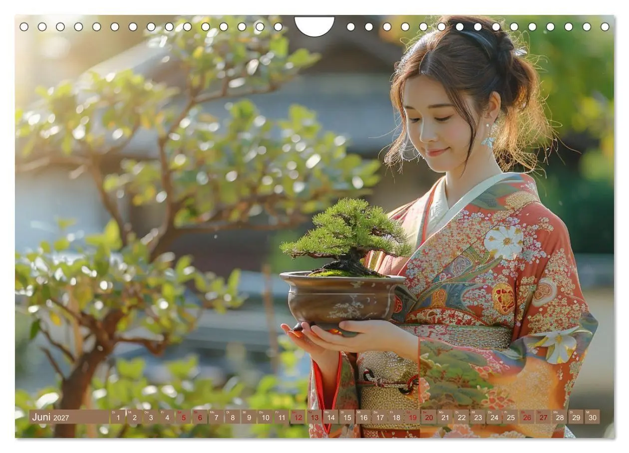 Bild: 9783569135543 | Bonsai meditativ (Wandkalender 2027 DIN A4 quer), CALVENDO...
