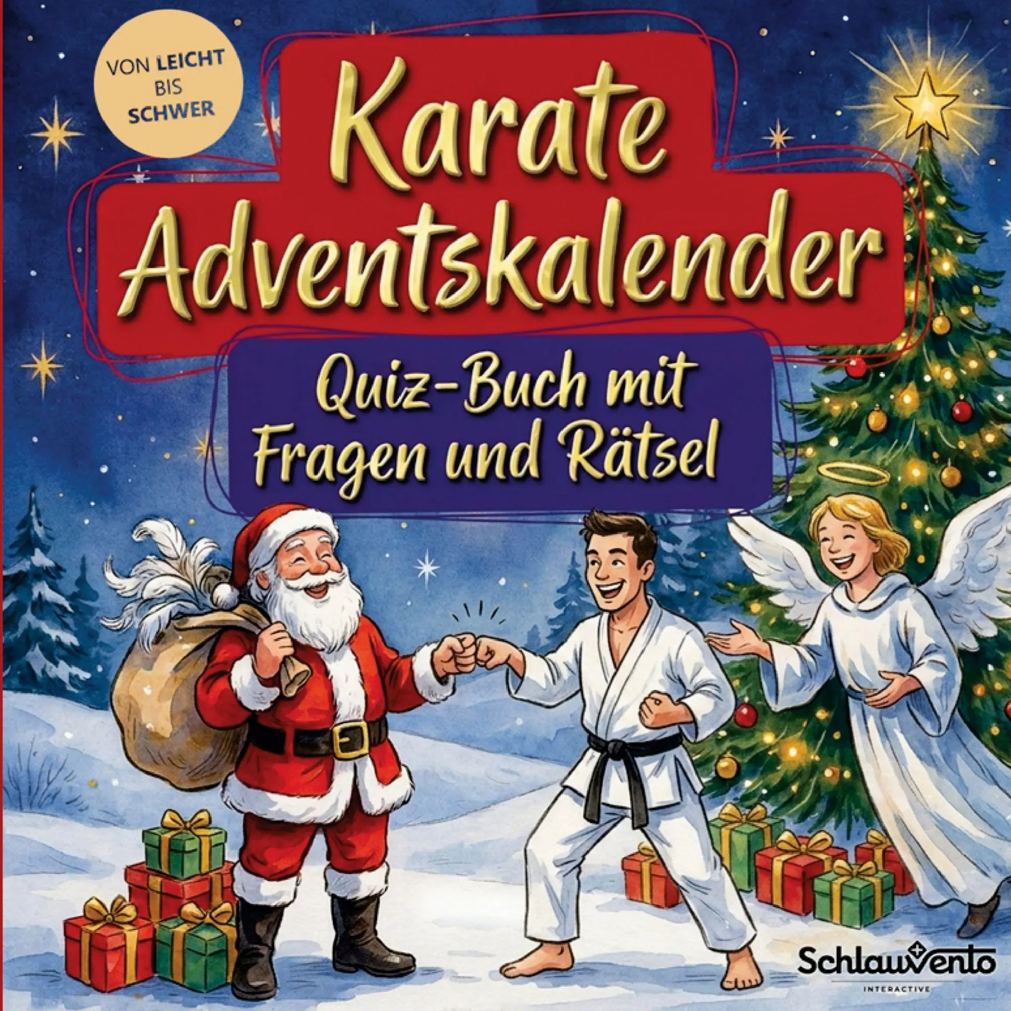 Cover: 9783693195543 | Karate-Adventskalender: Quiz-Buch mit Fragen und Rätsel | Interactive