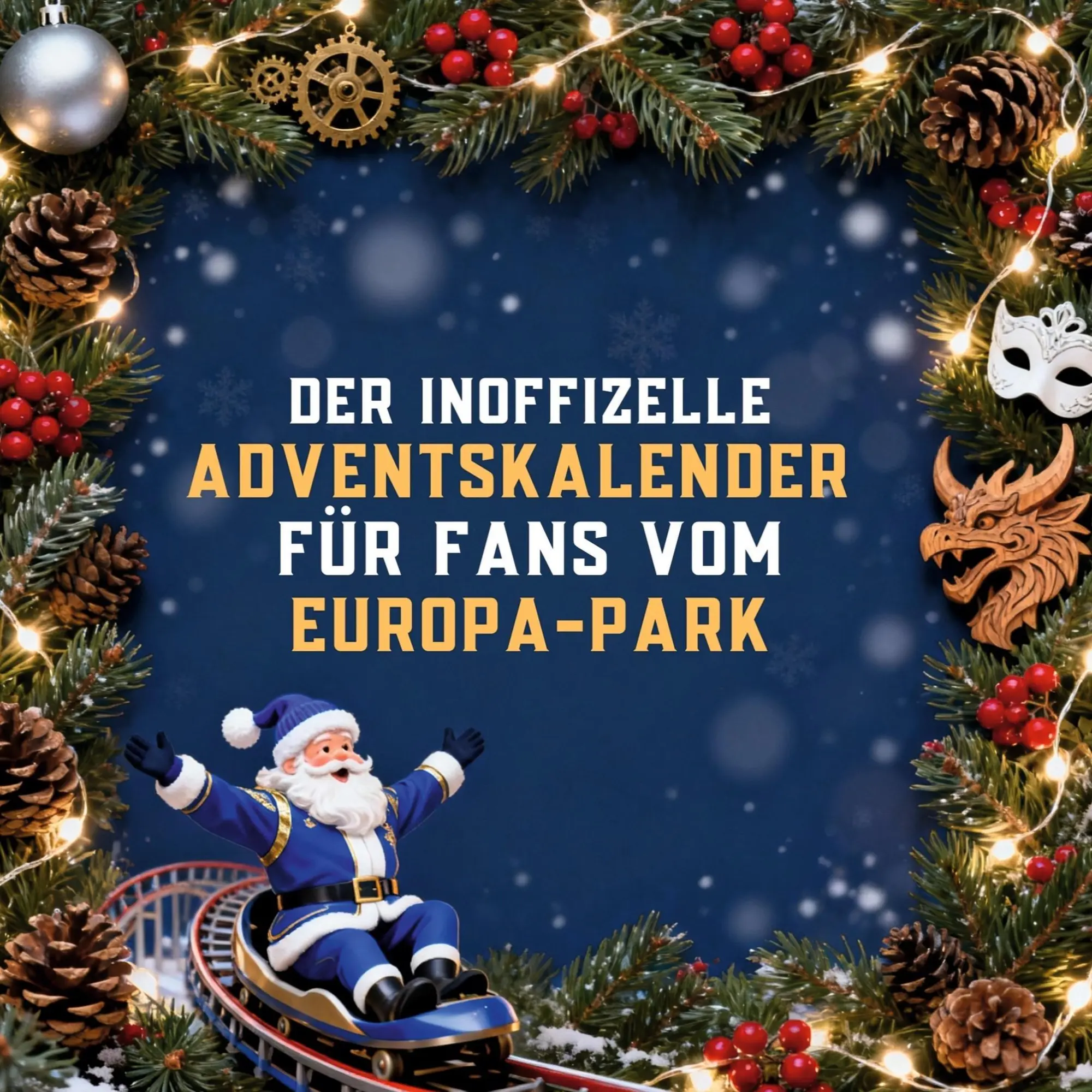 Cover: 9783695315543 | Der inoffizielle Adventskalender für Fans vom Europa-Park | Tim Müller
