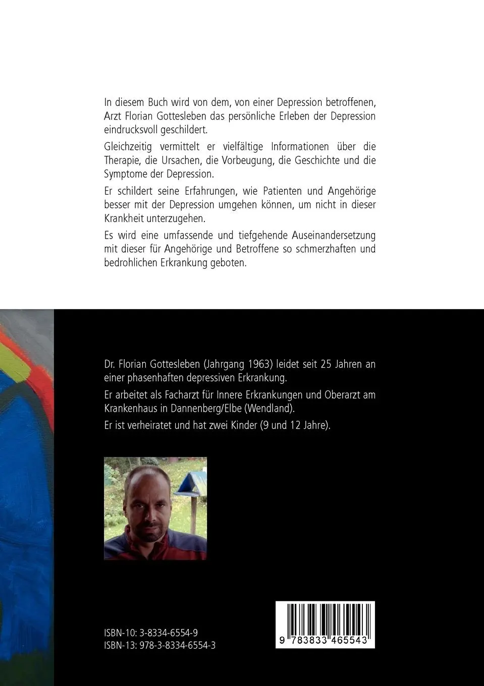 Rückseite: 9783833465543 | Schwarze Galle | Depression - Erfahrungsbericht und Leitfaden | Buch
