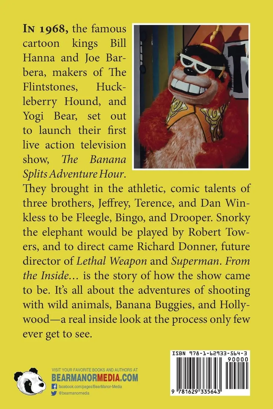 Rückseite: 9781629335643 | From the Inside | My Life As Bingo of the Banana Splits | Winkless