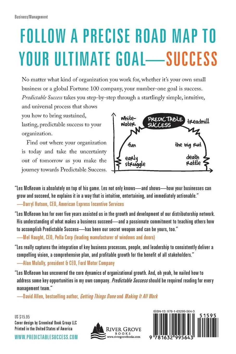 Rückseite: 9781632995643 | Predictable Success | Les Mckeown | Taschenbuch | Englisch | 2022