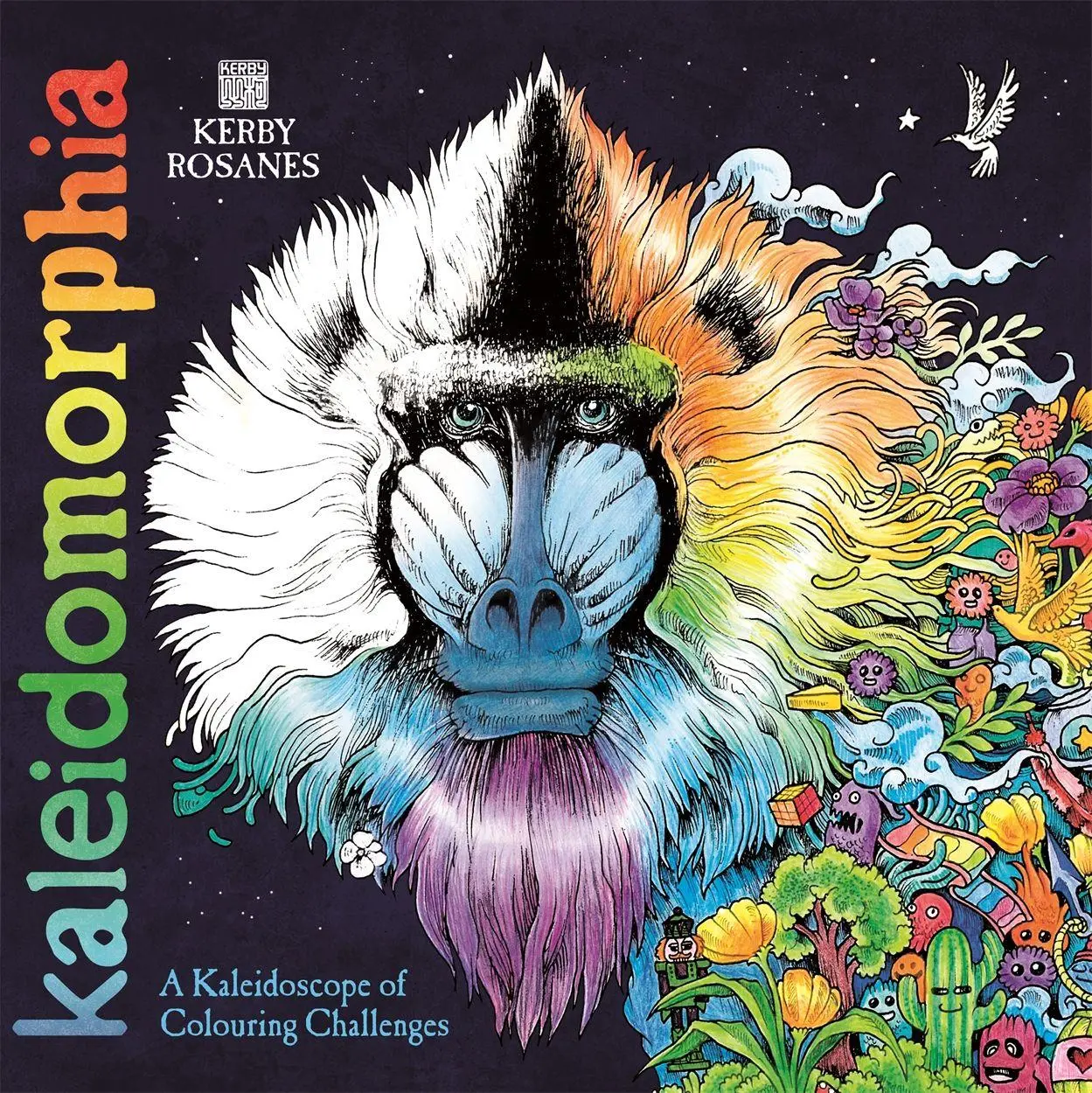 Cover: 9781912785643 | Kaleidomorphia | A Kaleidoscope of Colouring Challenges | Rosanes