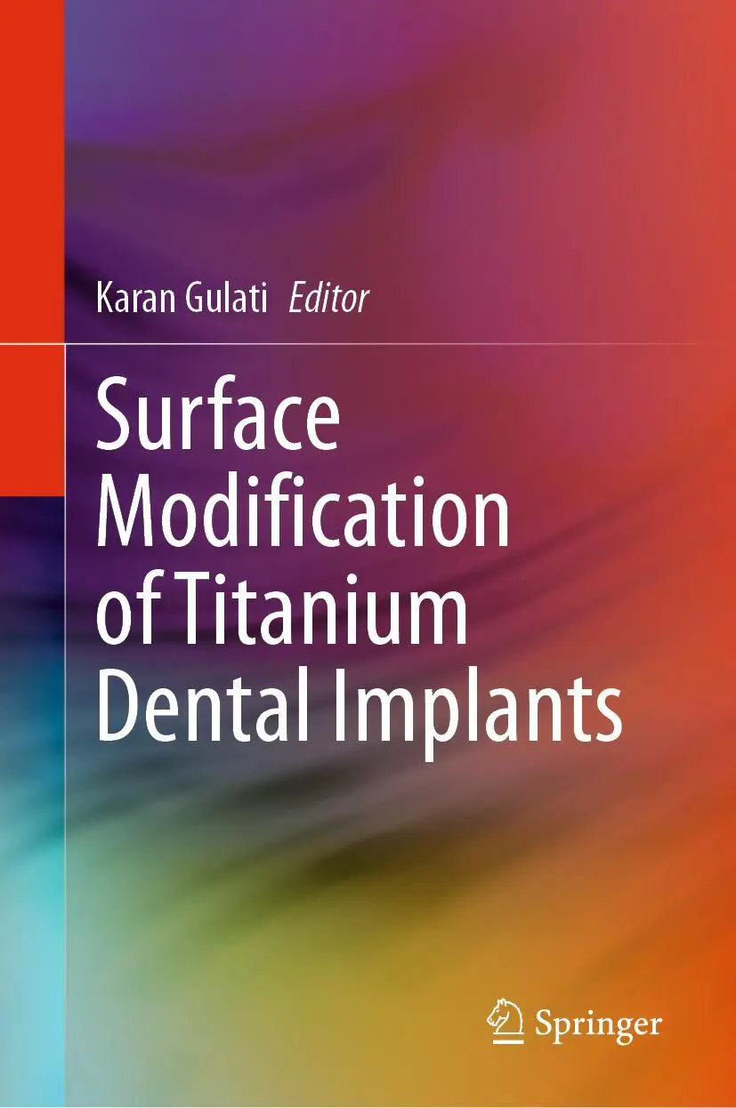 Cover: 9783031215643 | Surface Modification of Titanium Dental Implants | Karan Gulati | Buch
