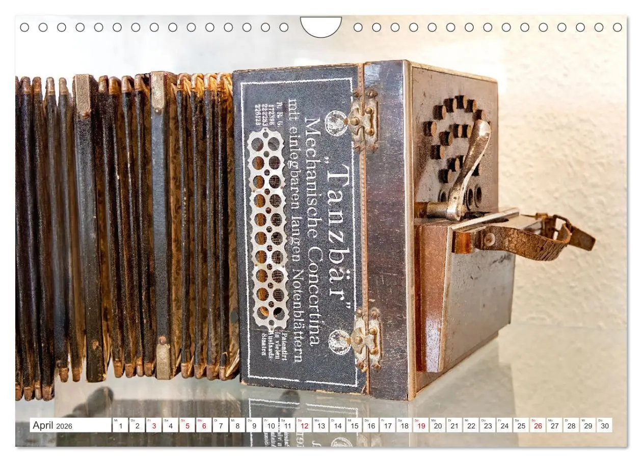 Bild: 9783457255643 | Selbstspielende Musikinstrumente (Wandkalender 2026 DIN A4 quer),...