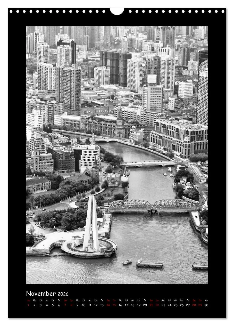 Bild: 9783516415643 | Shanghai zwischen Tradition und Business (Wandkalender 2026 DIN A3...