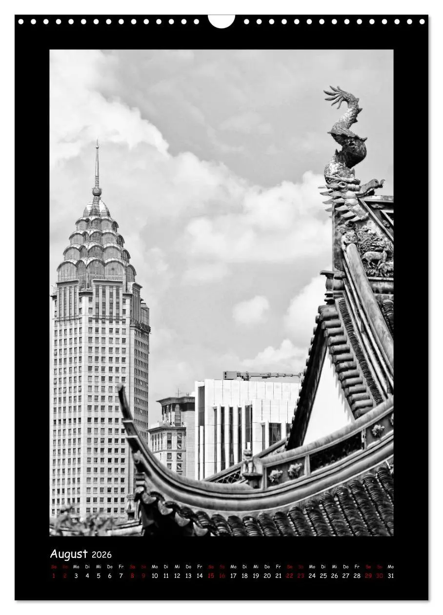 Bild: 9783516415643 | Shanghai zwischen Tradition und Business (Wandkalender 2026 DIN A3...