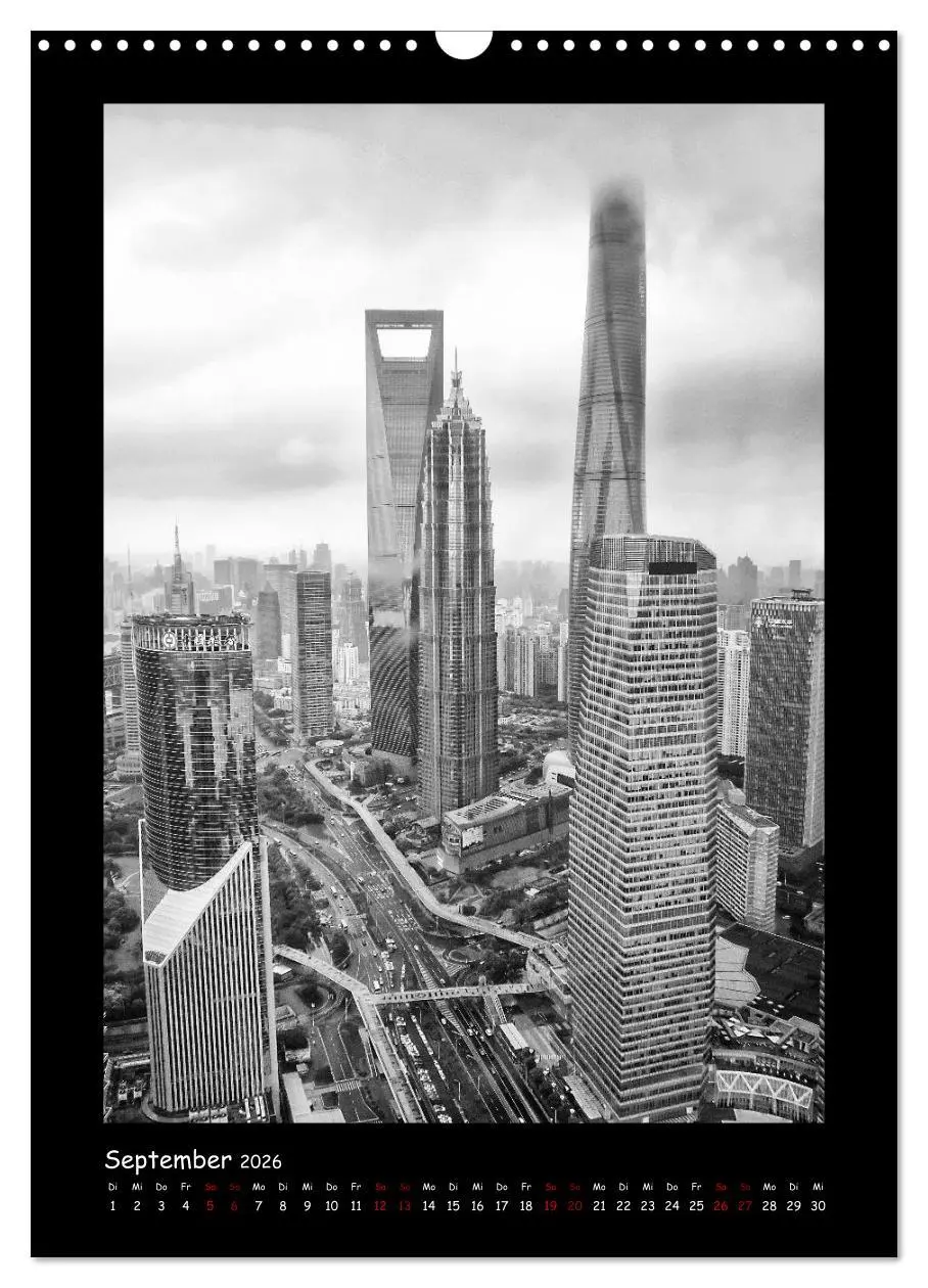 Bild: 9783516415643 | Shanghai zwischen Tradition und Business (Wandkalender 2026 DIN A3...