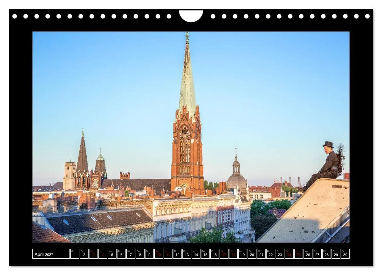 Bild: 9783569745643 | Schornsteinfeger über Berlin 2027 (Wandkalender 2027 DIN A4 quer),...
