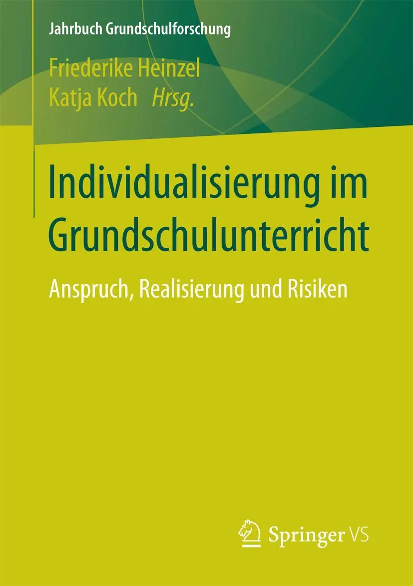 Cover: 9783658155643 | Individualisierung im Grundschulunterricht | Katja Koch (u. a.) | Buch