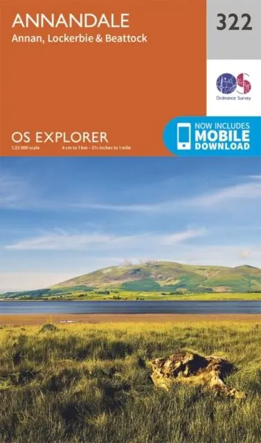 Cover: 9780319245743 | Annandale | Ordnance Survey | (Land-)Karte | Karte/Landkarte | 2015