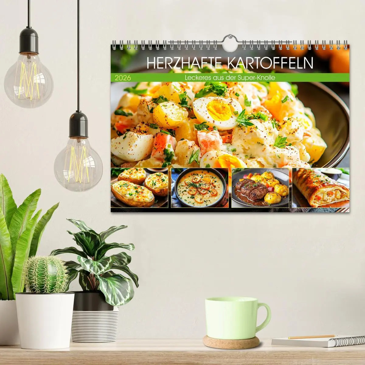Bild: 9783457315743 | Herzhafte Kartoffeln. Leckeres aus der Super-Knolle (Wandkalender...