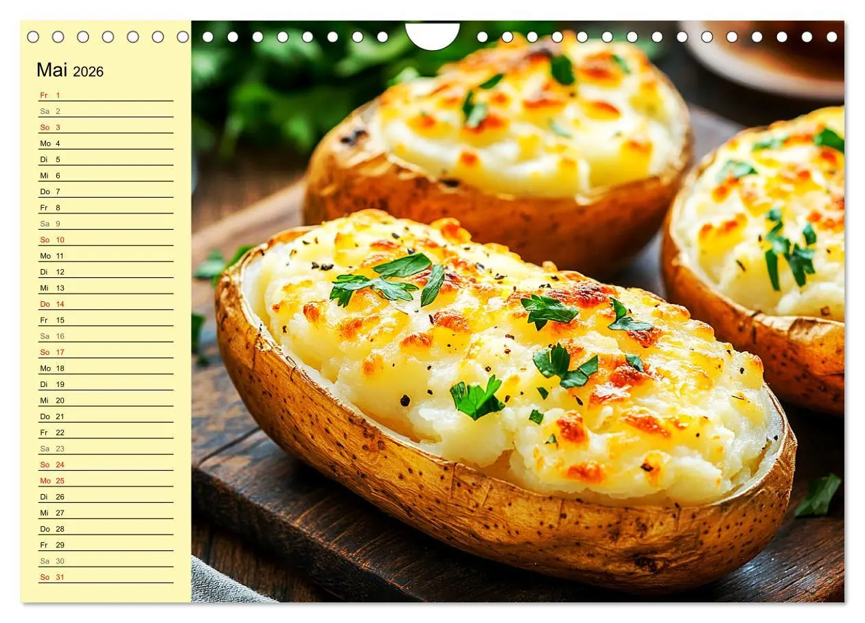 Bild: 9783457315743 | Herzhafte Kartoffeln. Leckeres aus der Super-Knolle (Wandkalender...