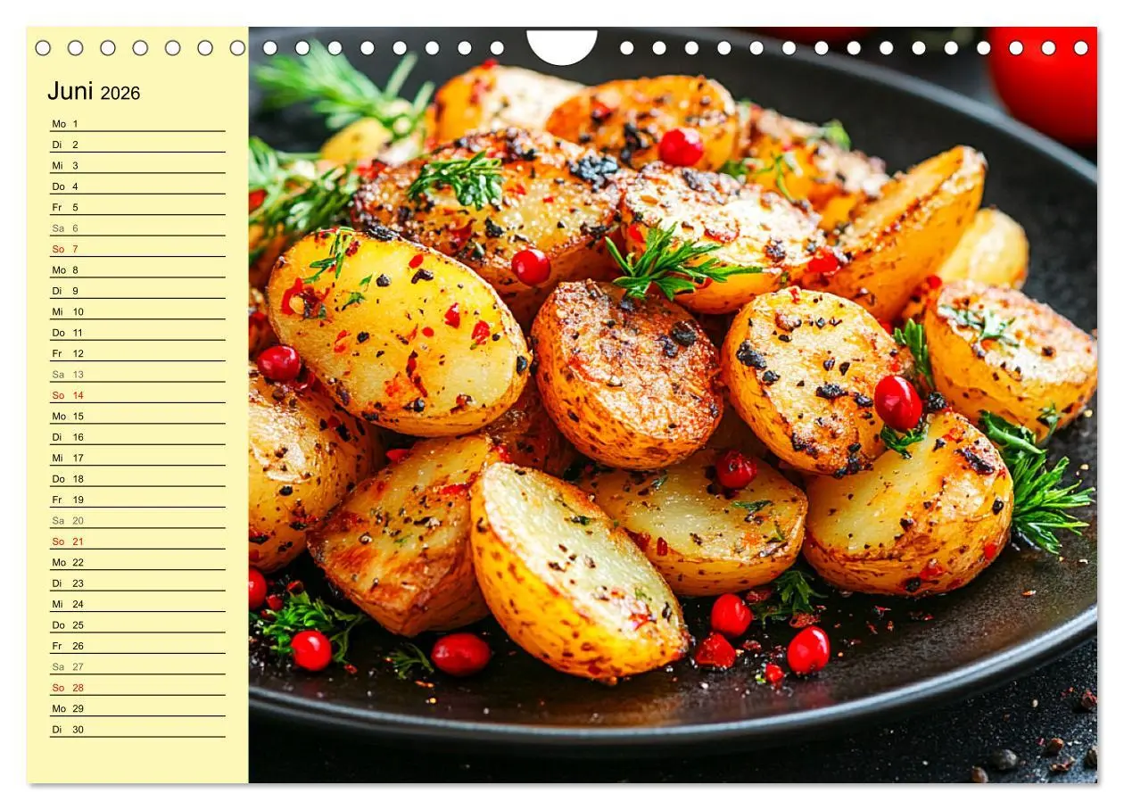 Bild: 9783457315743 | Herzhafte Kartoffeln. Leckeres aus der Super-Knolle (Wandkalender...