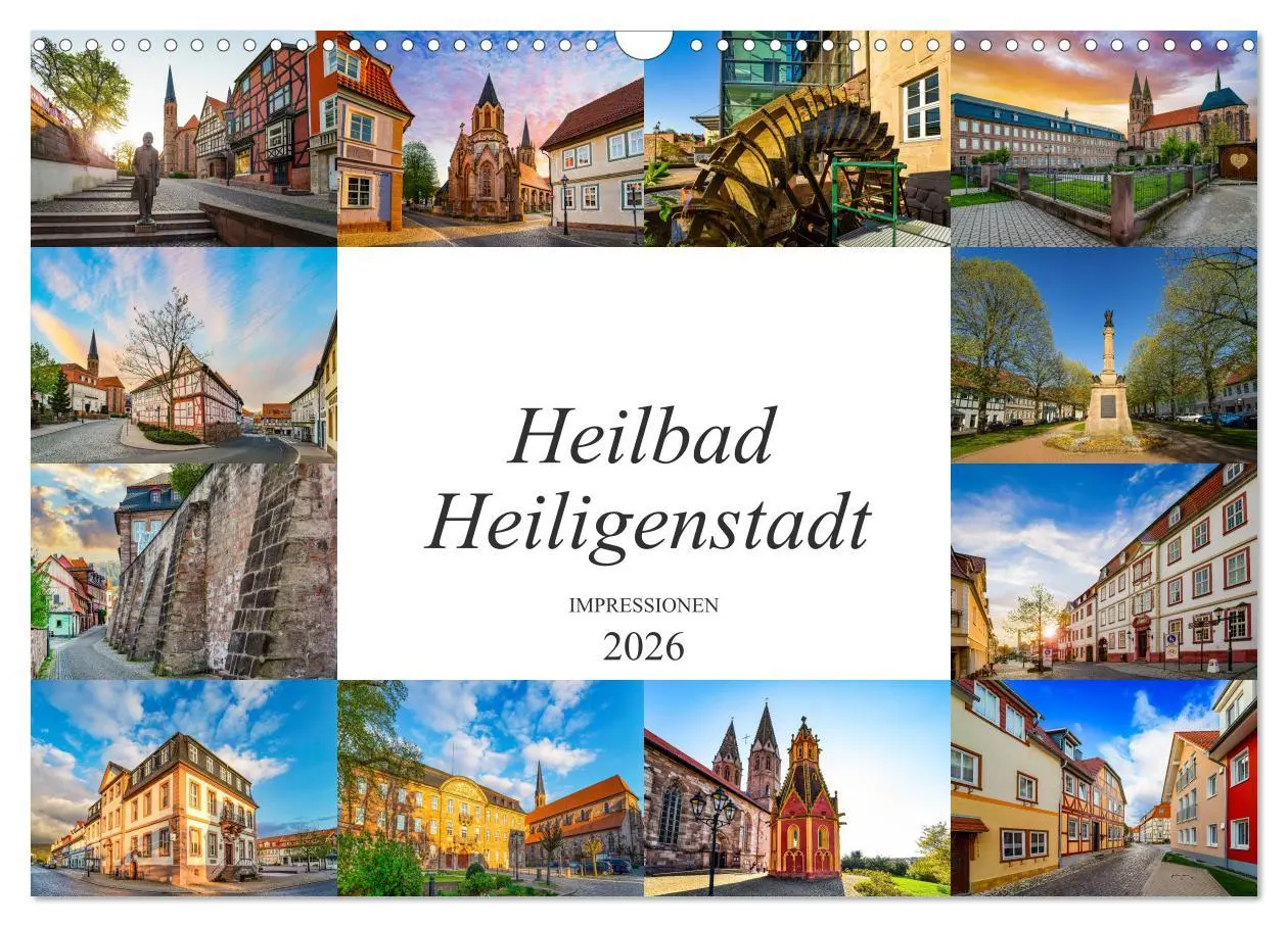 Cover: 9783457795743 | Heilbad Heiligenstadt Impressionen (Wandkalender 2026 DIN A3 quer),...