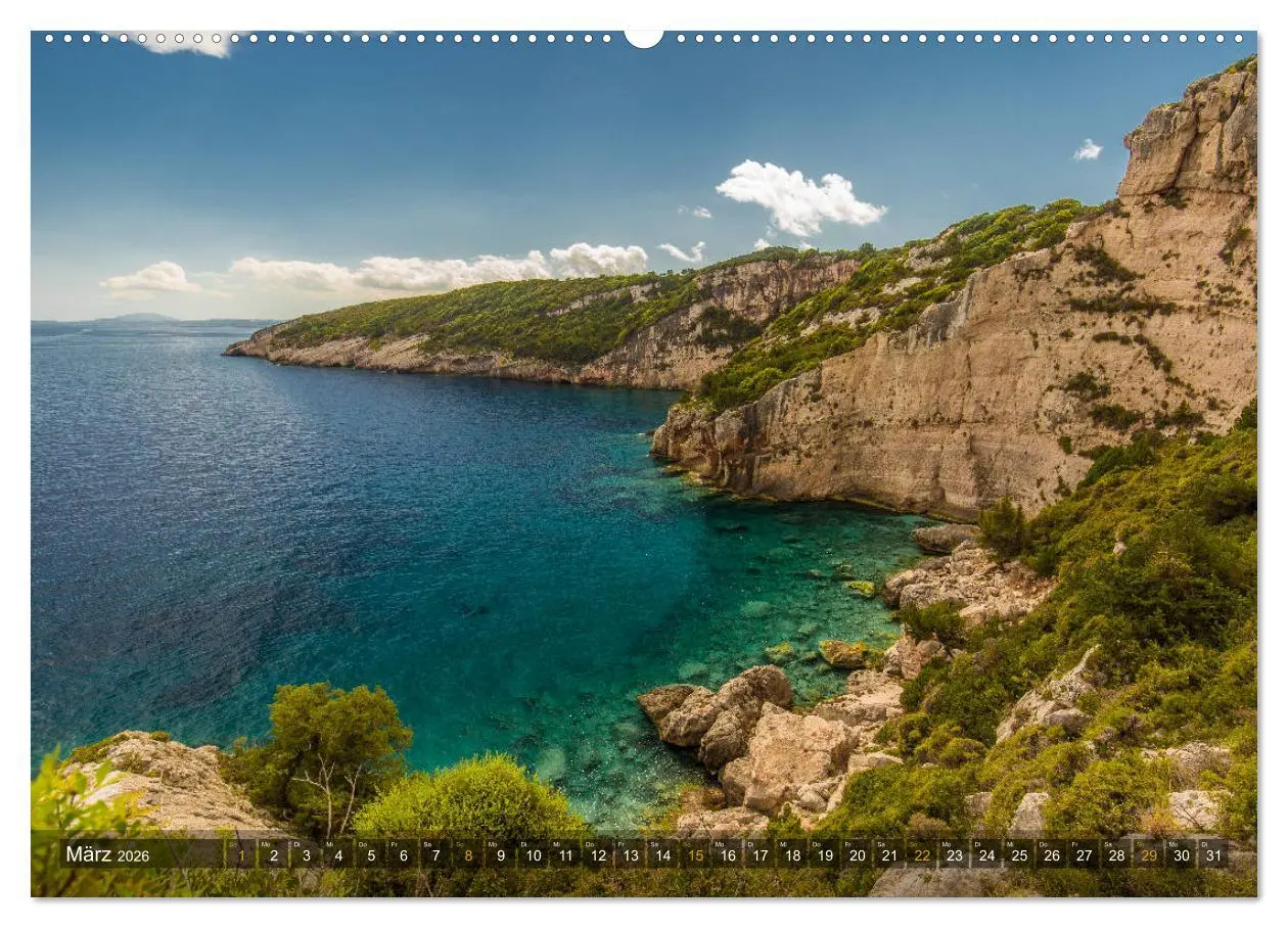 Bild: 9783457865743 | Zakynthos - Griechische Idylle im Ionischen Meer (Wandkalender 2026...