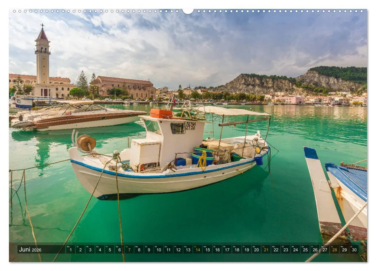 Bild: 9783457865743 | Zakynthos - Griechische Idylle im Ionischen Meer (Wandkalender 2026...