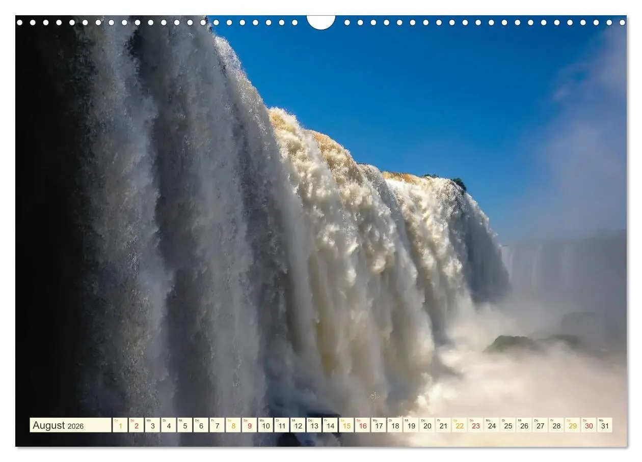 Bild: 9783516025743 | Iguazu Wasserfälle - Südamerika (Wandkalender 2026 DIN A3 quer),...