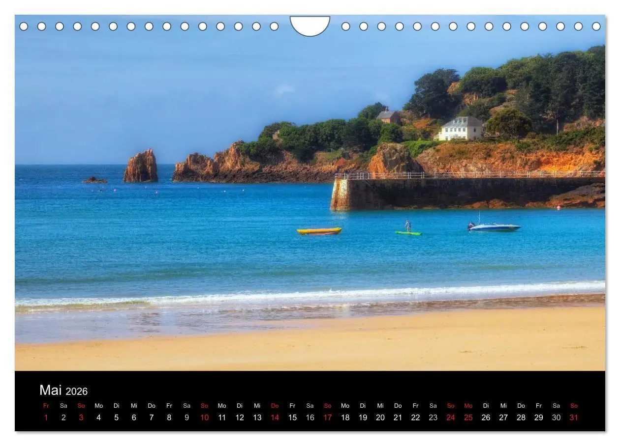 Bild: 9783516195743 | Jersey &amp; Guernsey - britische Kanalinseln (Wandkalender 2026 DIN A4...