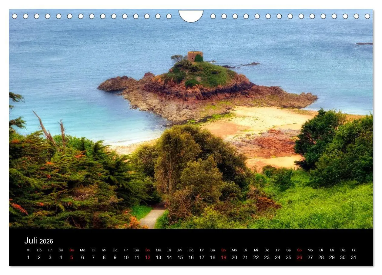 Bild: 9783516195743 | Jersey &amp; Guernsey - britische Kanalinseln (Wandkalender 2026 DIN A4...