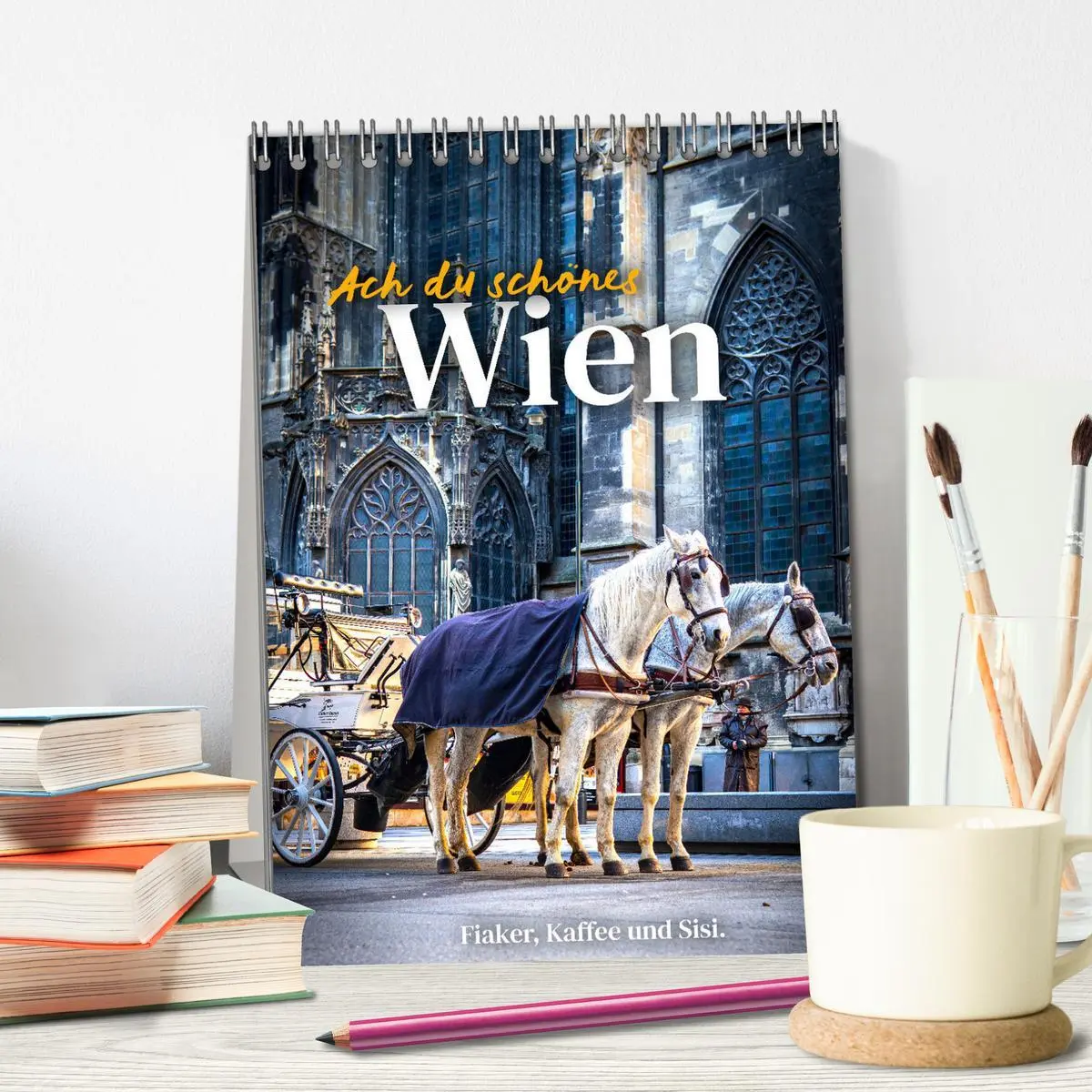 Bild: 9783516335743 | Ach du schönes Wien (Tischkalender 2026 DIN A5 hoch), CALVENDO...