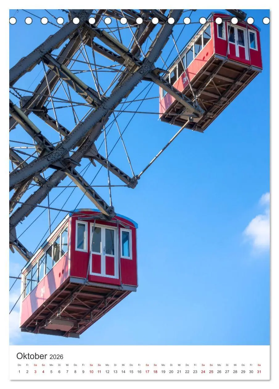 Bild: 9783516335743 | Ach du schönes Wien (Tischkalender 2026 DIN A5 hoch), CALVENDO...