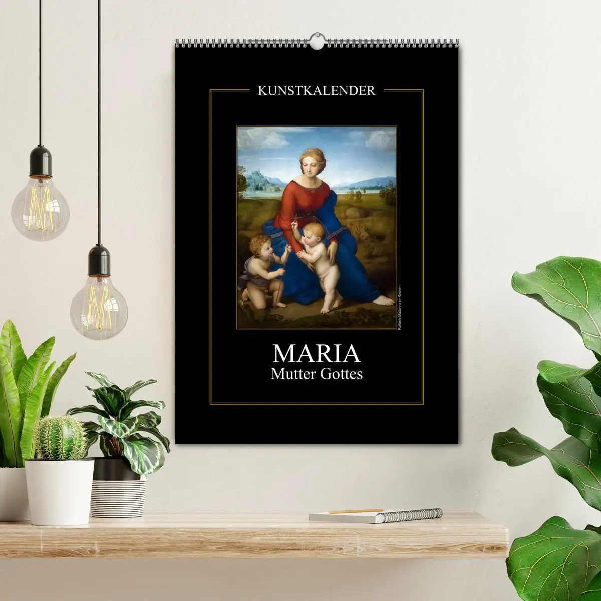Bild: 9783516405743 | Maria - Mutter Gottes (Wandkalender 2026 DIN A2 hoch), CALVENDO...