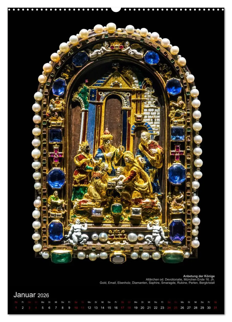 Bild: 9783516405743 | Maria - Mutter Gottes (Wandkalender 2026 DIN A2 hoch), CALVENDO...