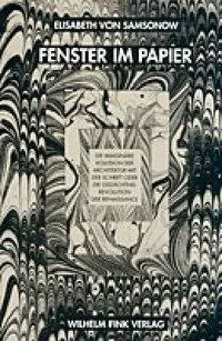 Cover: 9783770535743 | Fenster im Papier | Elisabeth von Samsonow | Taschenbuch | 273 S.