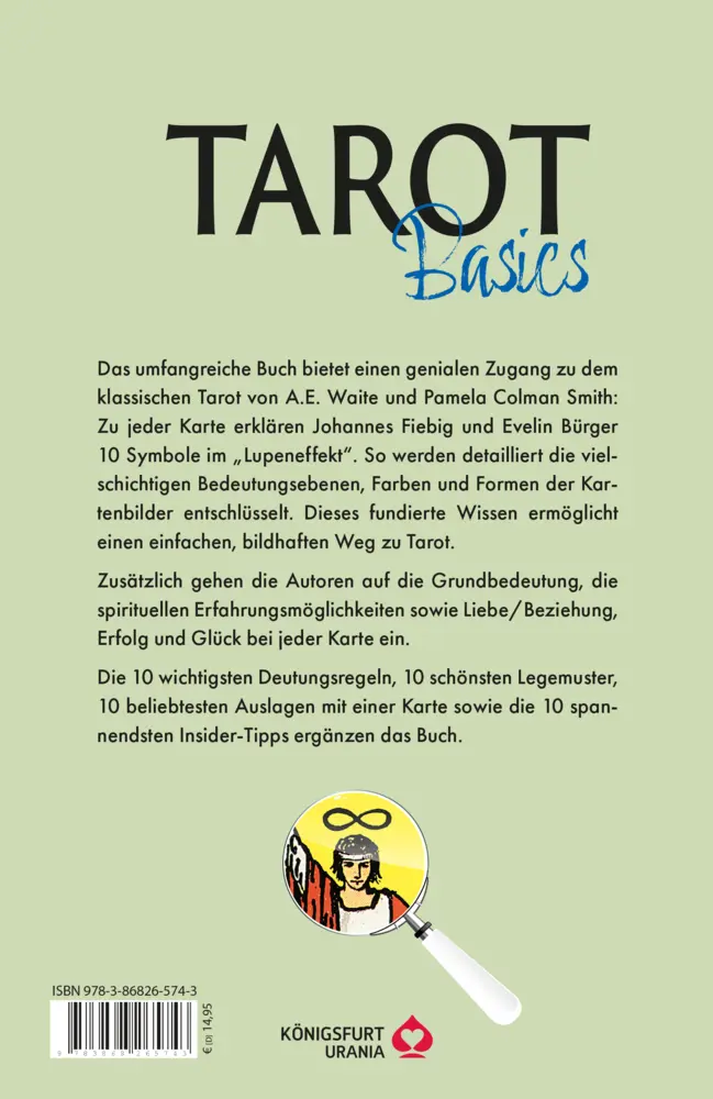 Bild: 9783868265743 | Tarot Basics Waite | Symbole Schlüsselbegriffe Deutungen | Taschenbuch