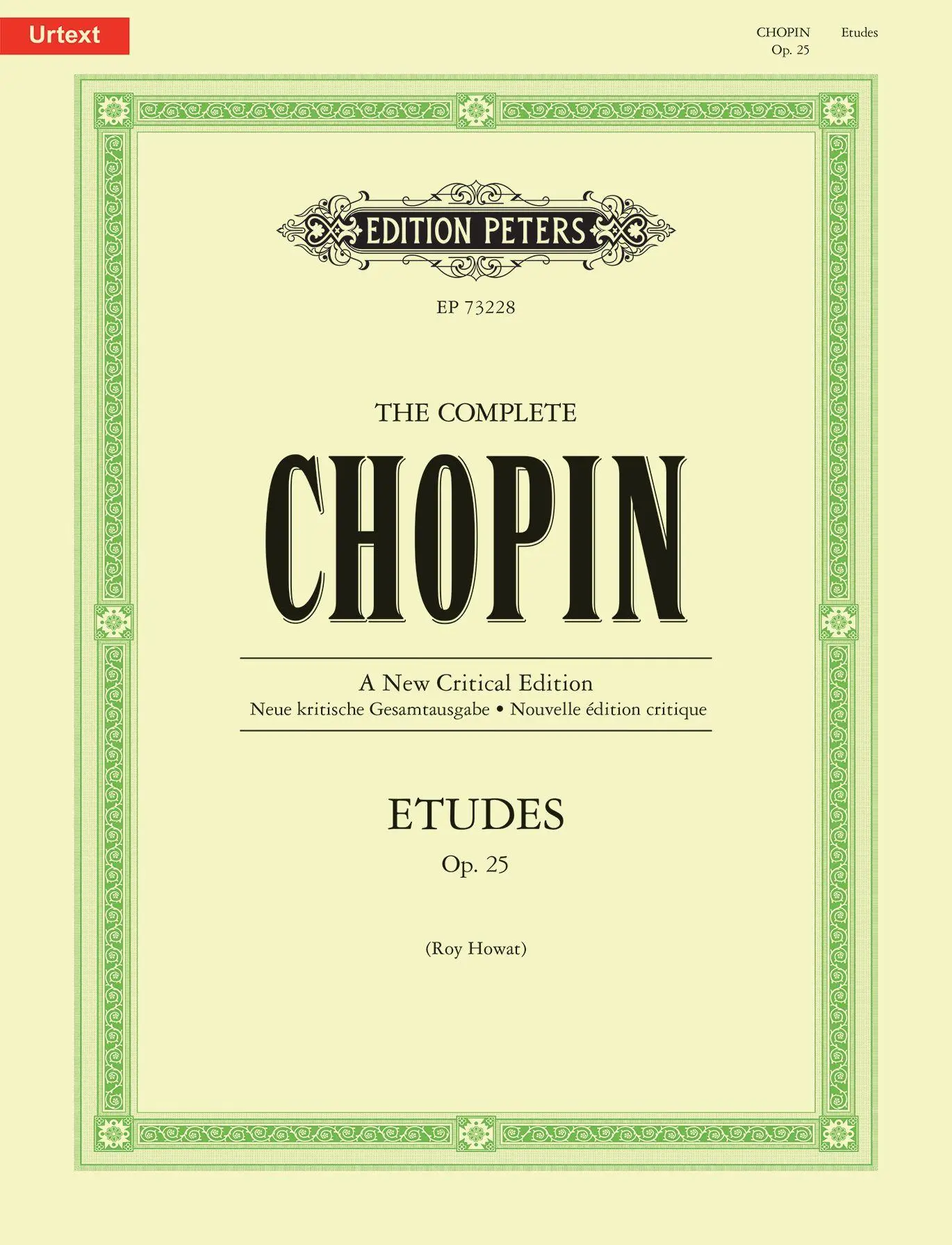 Cover: 9790577015743 | The Complete Chopin: Études Op. 25 | Roy Howat | Broschüre | Geheftet