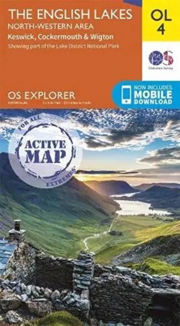 Cover: 9780319475843 | The English Lakes North Western Area | Keswick, Cockermouth &amp; Wigton
