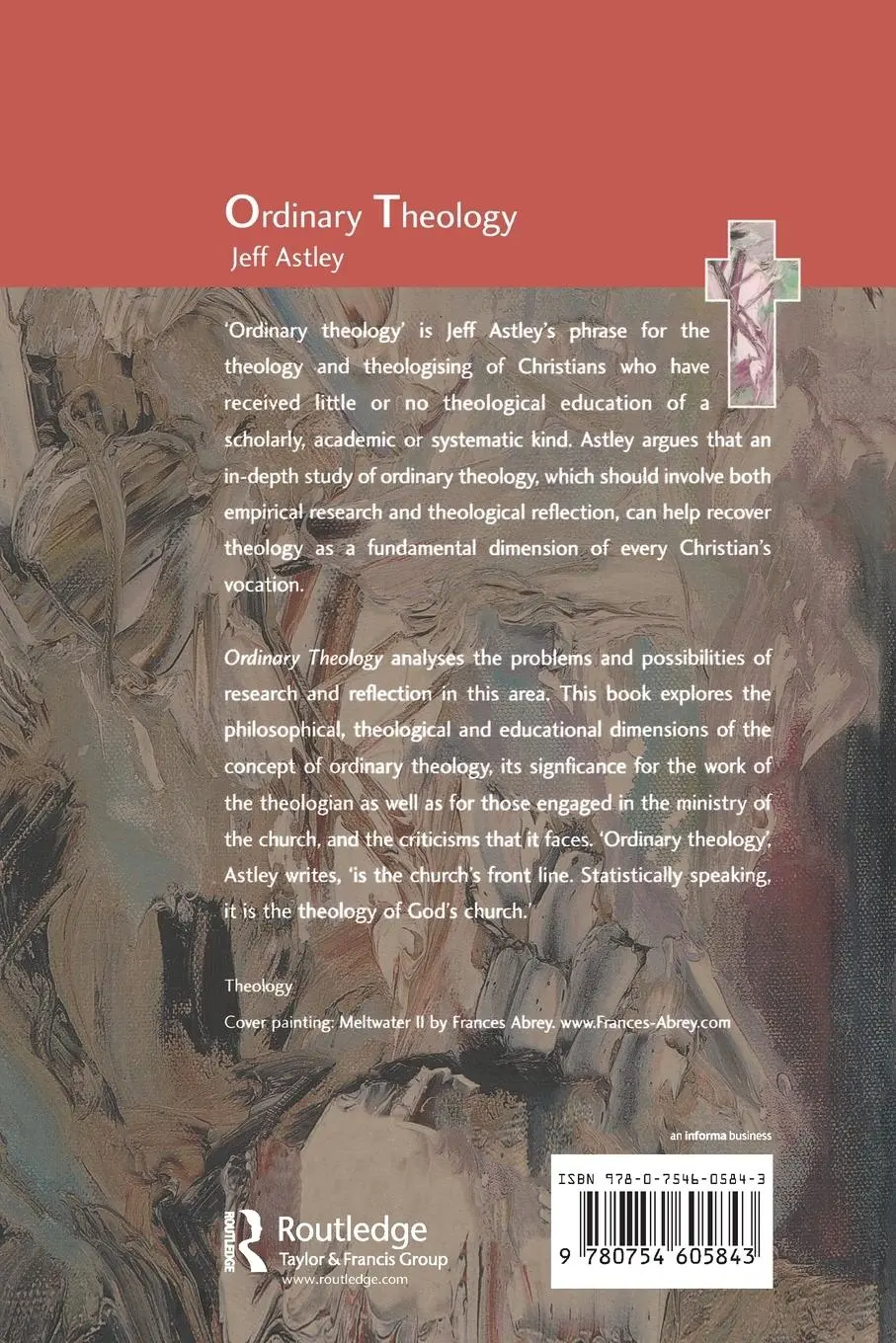 Rückseite: 9780754605843 | Ordinary Theology | Looking, Listening and Learning in Theology | Buch