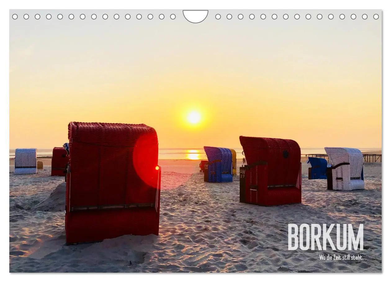 Cover: 9783457785843 | Borkum - Wo die Zeit still steht. (Wandkalender 2026 DIN A4 quer),...