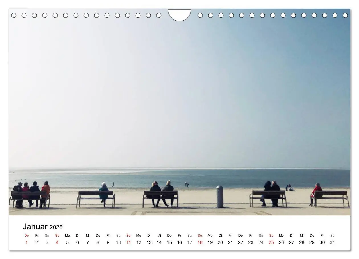 Bild: 9783457785843 | Borkum - Wo die Zeit still steht. (Wandkalender 2026 DIN A4 quer),...