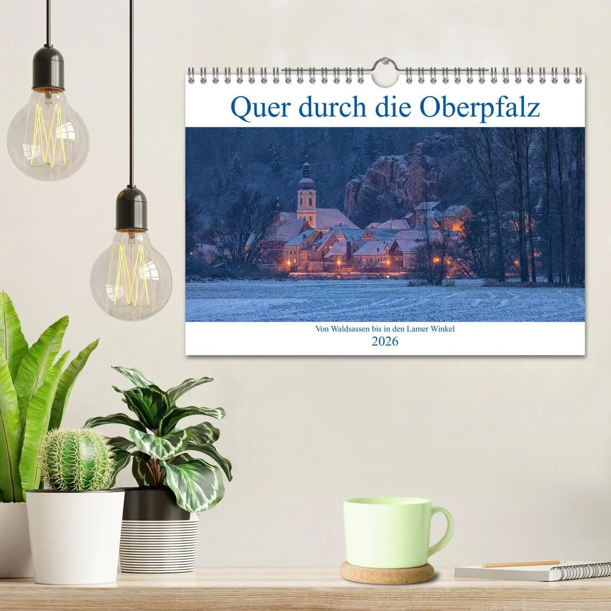 Bild: 9783457855843 | Quer durch die Oberpfalz (Wandkalender 2026 DIN A4 quer), CALVENDO...