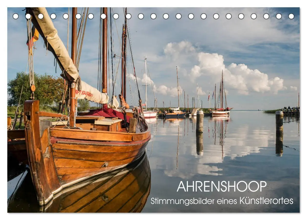 Cover: 9783457925843 | Ahrenshoop - Stimmungsbilder eines Künstlerortes (Tischkalender...