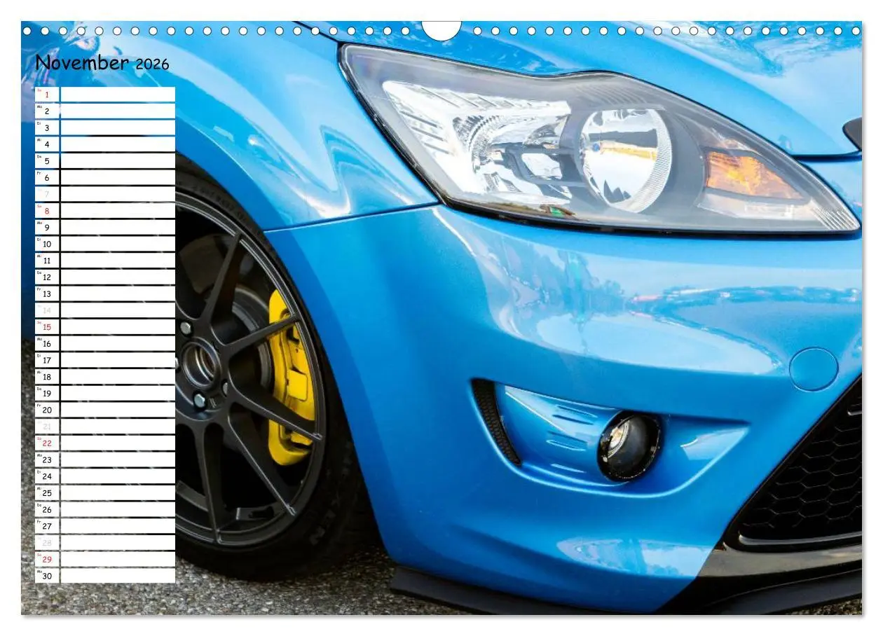 Bild: 9783516015843 | Tuning Power (Wandkalender 2026 DIN A3 quer), CALVENDO Monatskalender