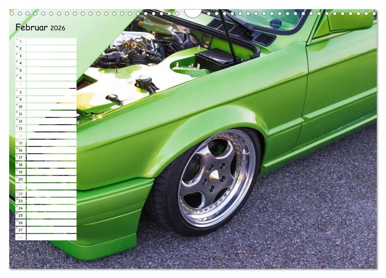Bild: 9783516015843 | Tuning Power (Wandkalender 2026 DIN A3 quer), CALVENDO Monatskalender