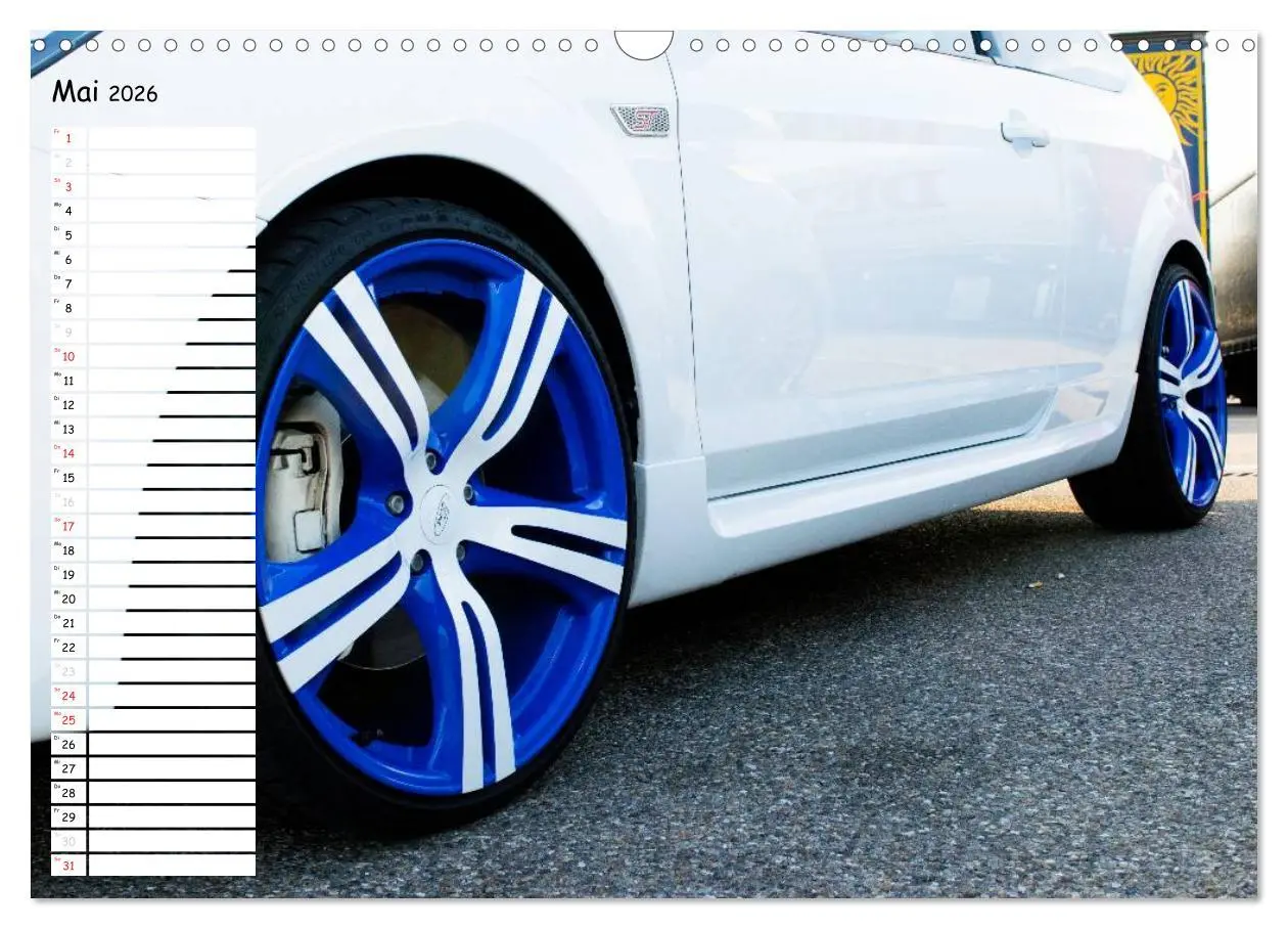 Bild: 9783516015843 | Tuning Power (Wandkalender 2026 DIN A3 quer), CALVENDO Monatskalender