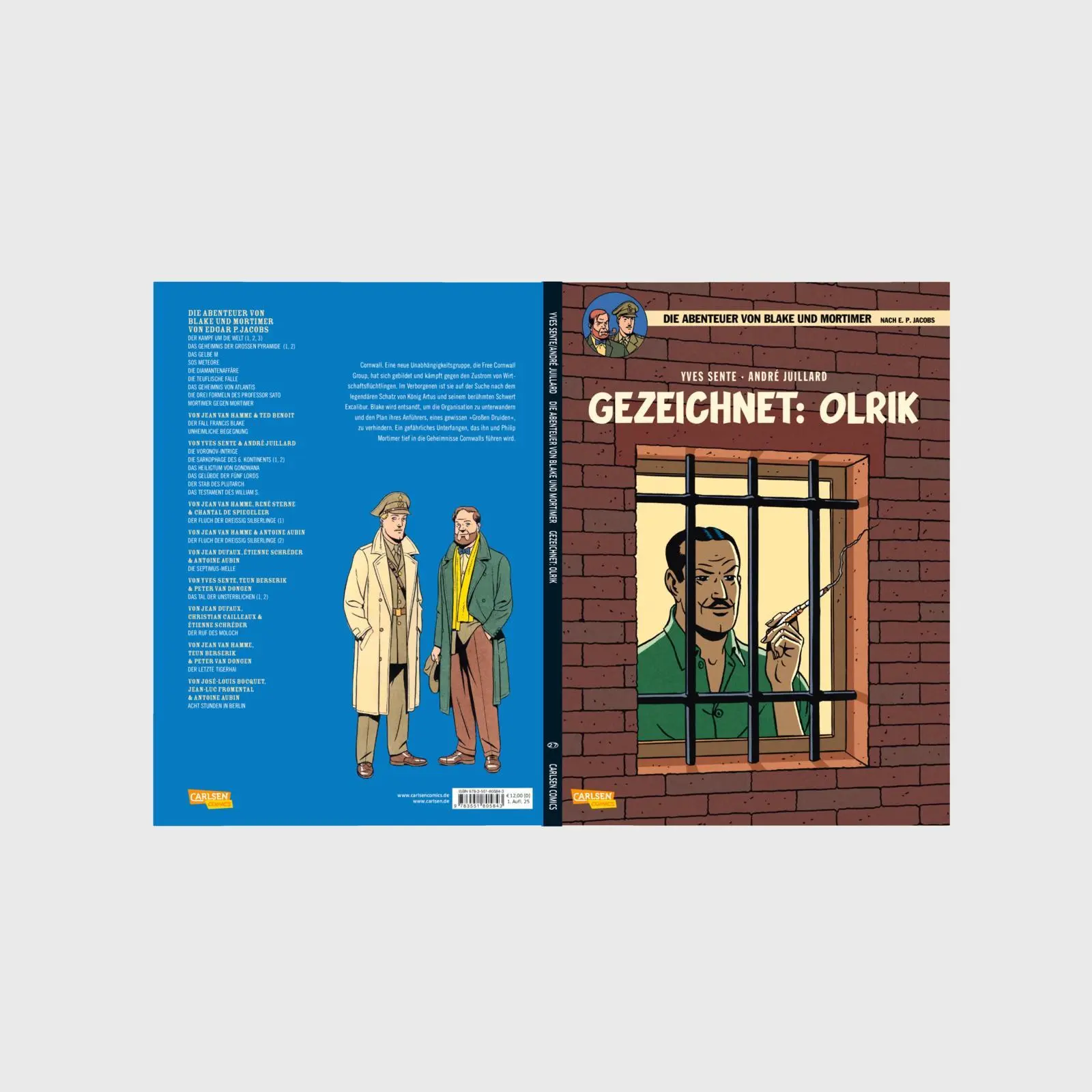 Bild: 9783551805843 | Blake und Mortimer 27: Gezeichnet: Olrik | Yves Sente | Taschenbuch