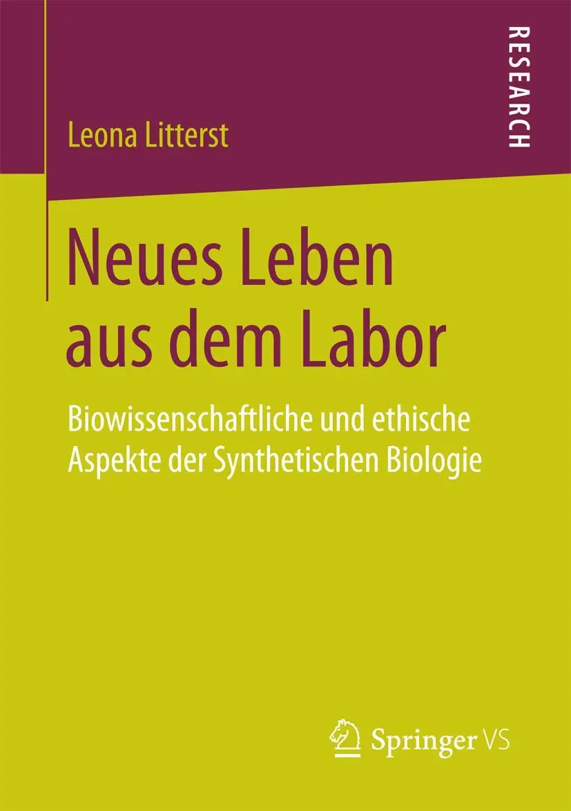 Cover: 9783658205843 | Neues Leben aus dem Labor | Leona Litterst | Taschenbuch | xix | 2018