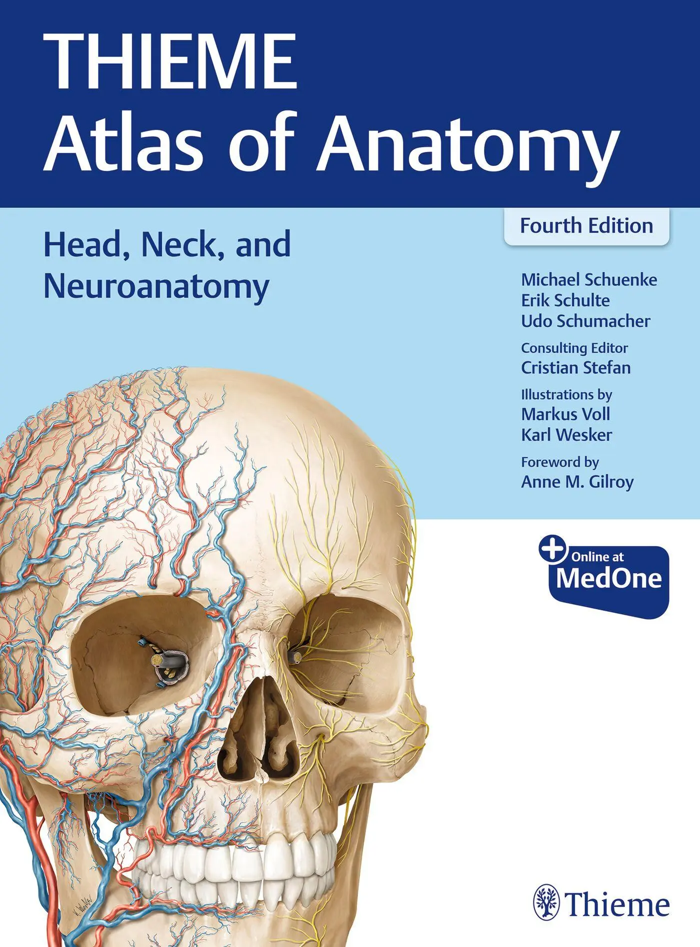 Cover: 9781684205943 | Head, Neck, and Neuroanatomy (THIEME Atlas of Anatomy) | Bundle | 2025