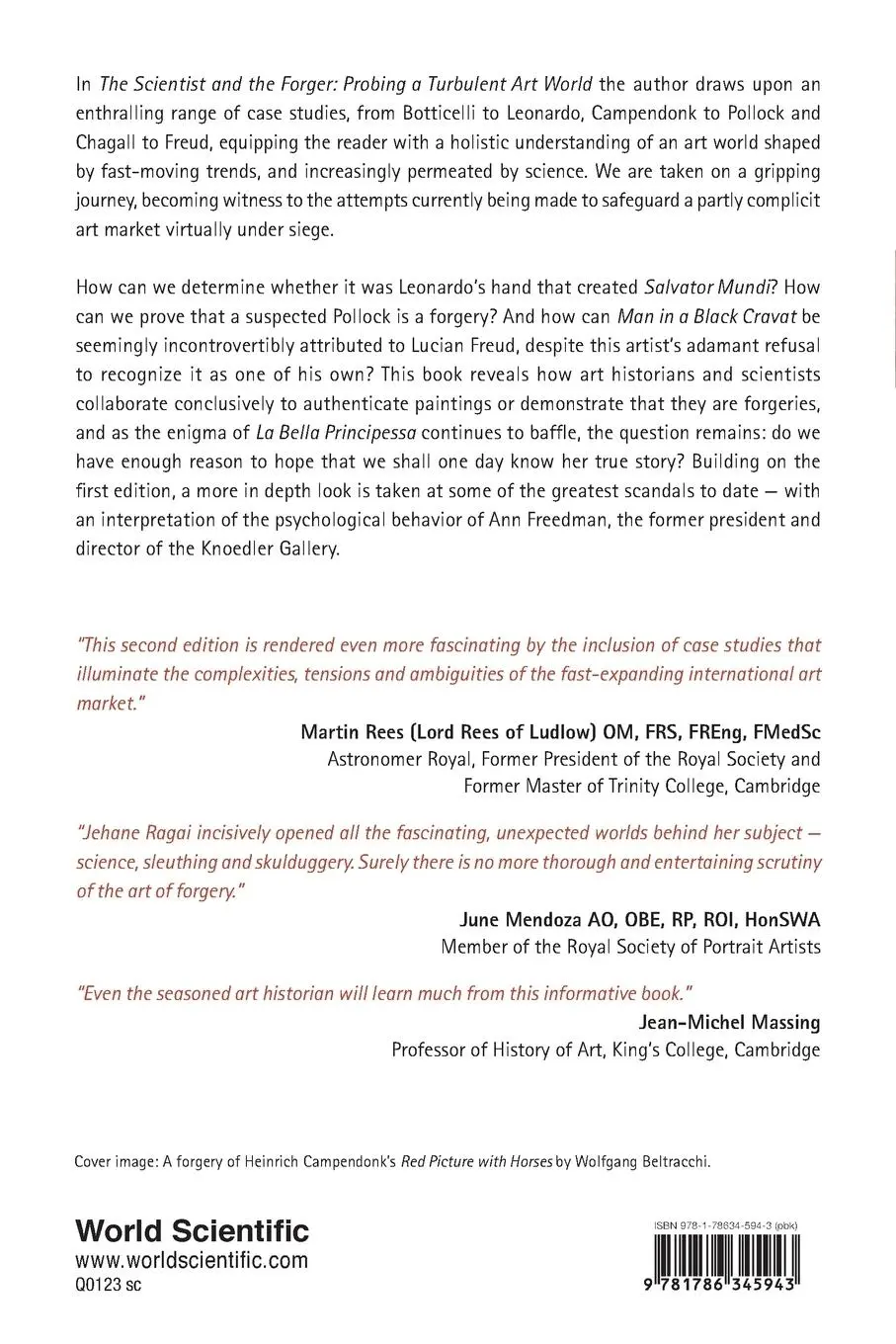 Rückseite: 9781786345943 | SCIENTIST &amp; THE FORGER (2ND ED) | Jehane Ragai | Taschenbuch | 2018