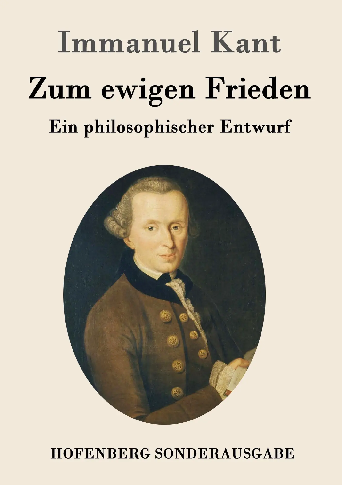 Cover: 9783843015943 | Zum ewigen Frieden | Ein philosophischer Entwurf | Immanuel Kant