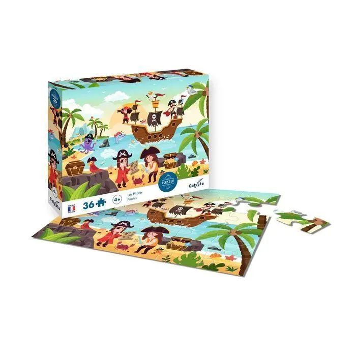 Bild: 3373910076043 | Piraten 36 Teile Puzzle | Herausgegeben von CALYPTO | Spiel | 3907604