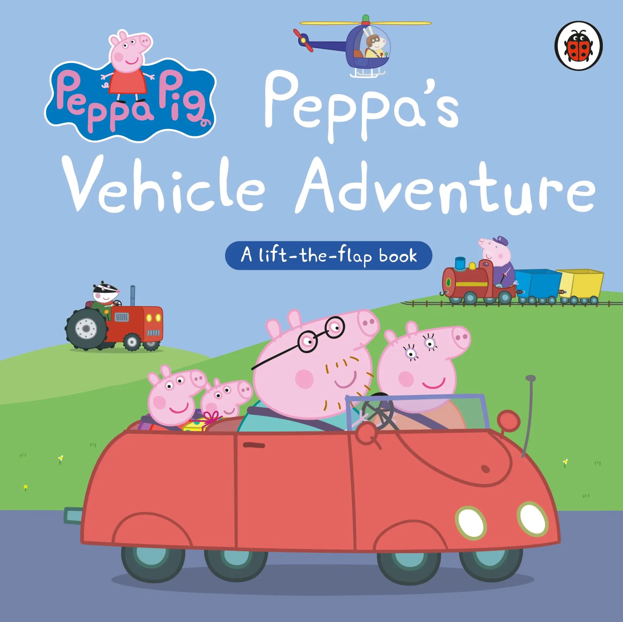 Cover: 9780241666043 | Peppa Pig: Peppa's Vehicle Adventure | A Lift-the-Flap Book | Peppa